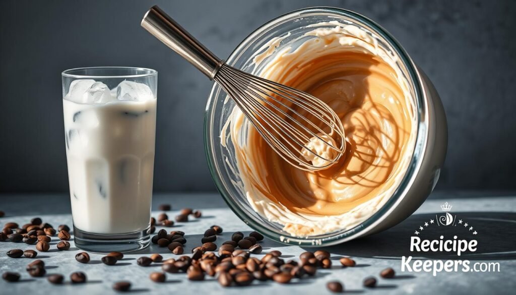 3-Minute Dalgona Iced Whipped Coffee Preparation