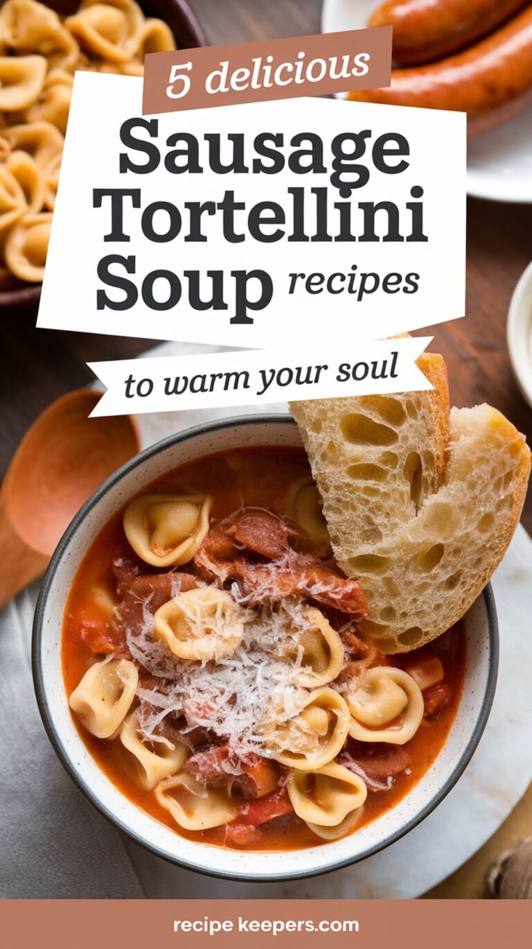 5 Delicious Sausage Tortellini Soup Recipes to Warm Your Soul