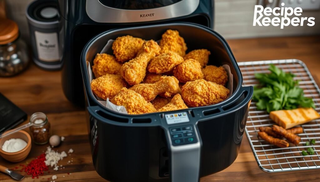 Air Fryer Buttermilk Chicken Cooking Method