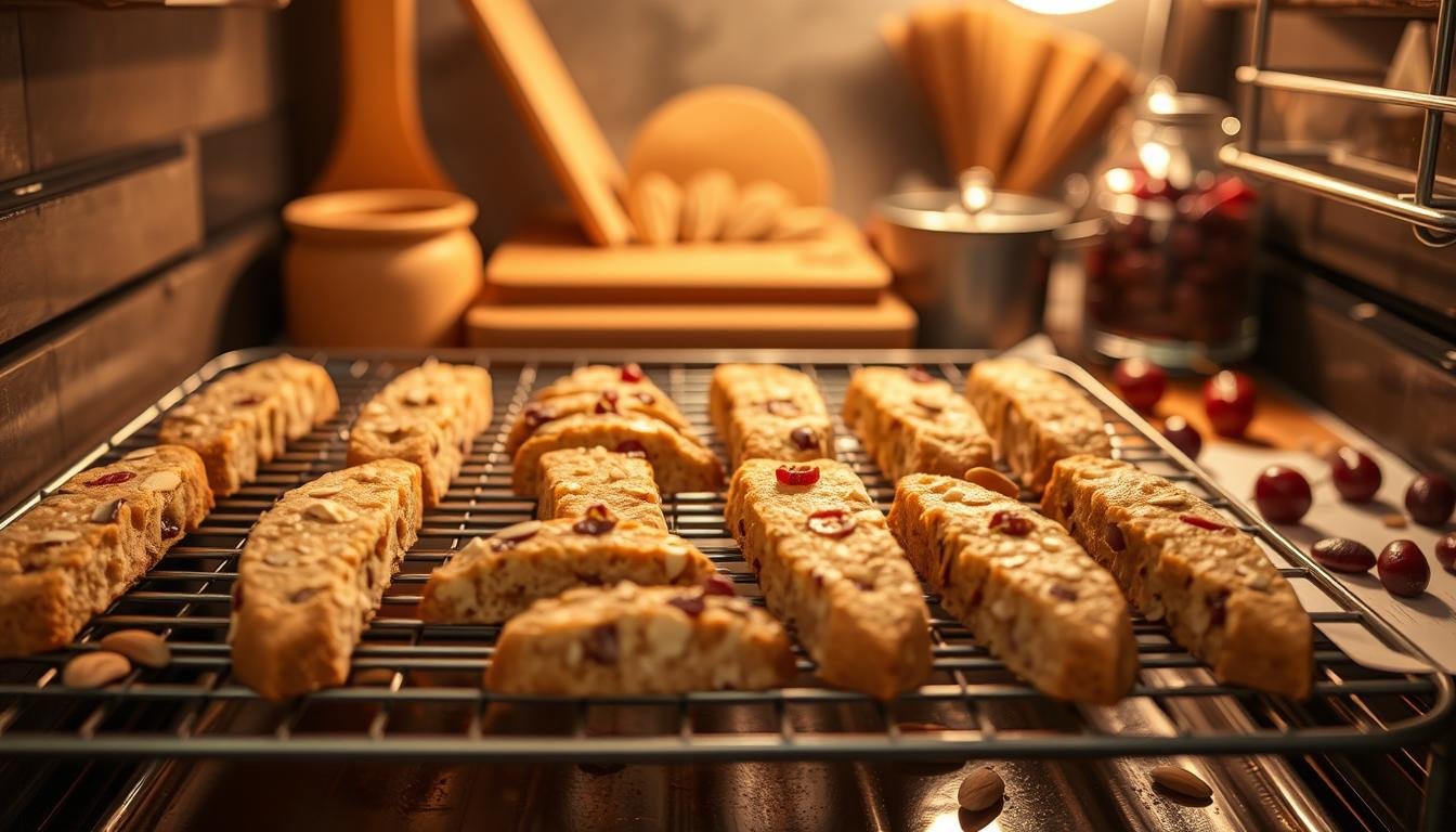 Almond and Cherry Biscotti