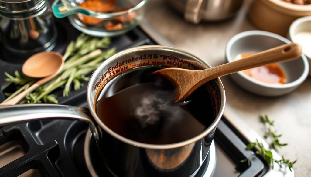 Balsamic Glaze Preparation