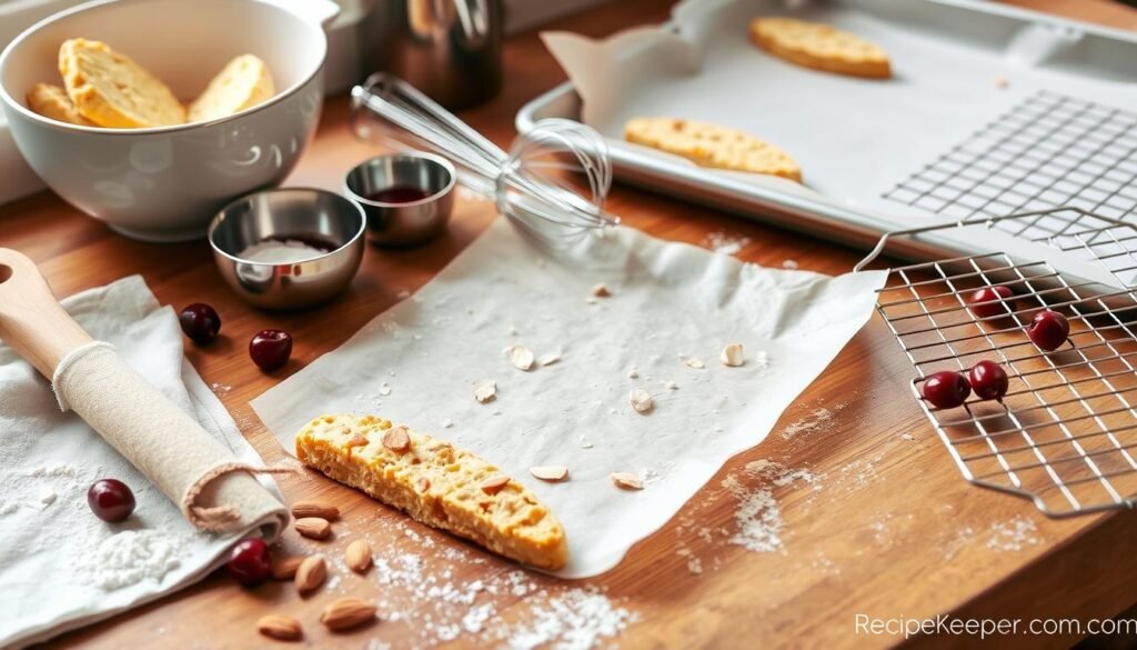 Biscotti Baking Tools