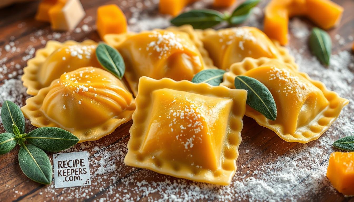 Butternut Squash and Sage Ravioli