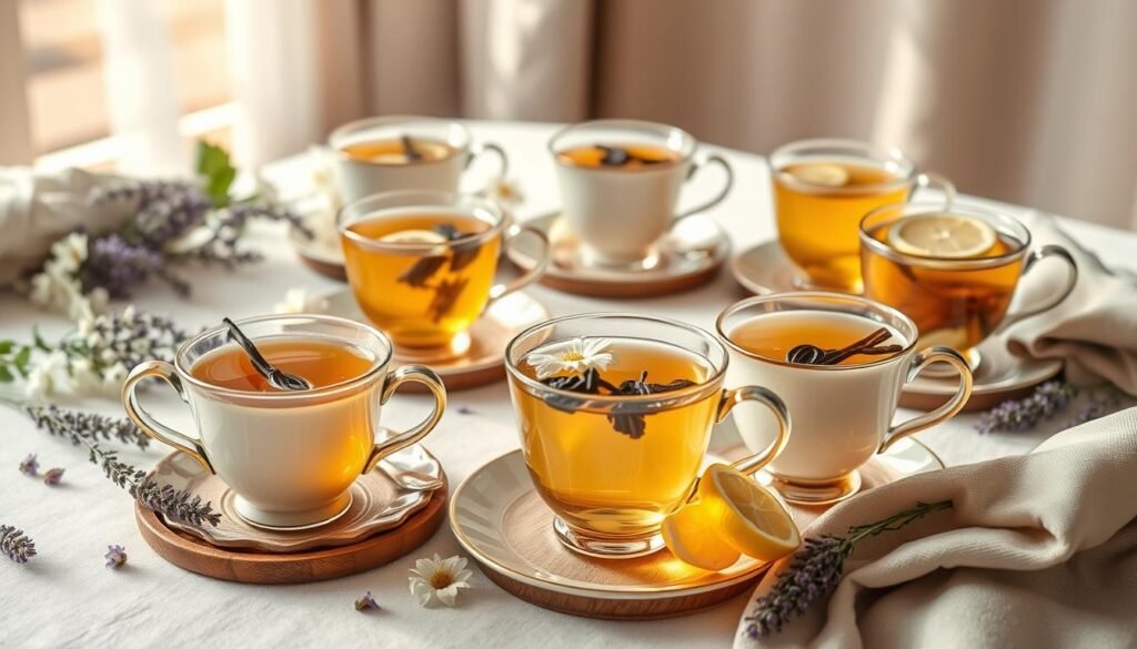 Chamomile Vanilla Herbal Tea Variations