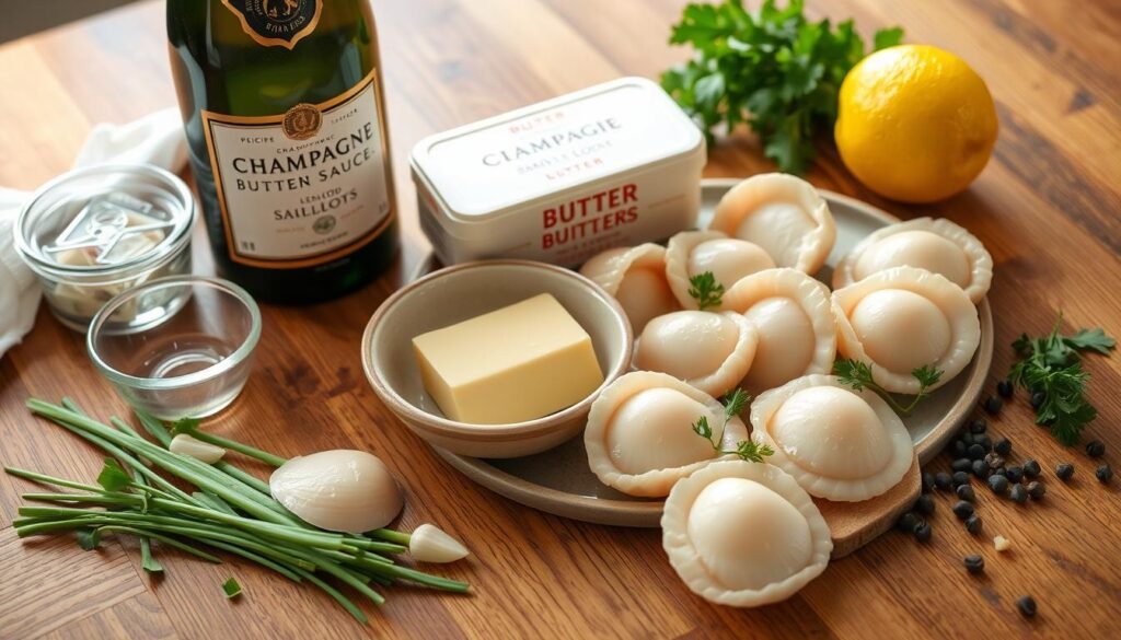 Champagne Butter Sauce Ingredients