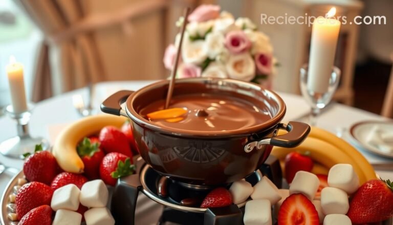 Chocolate Fondue for Two