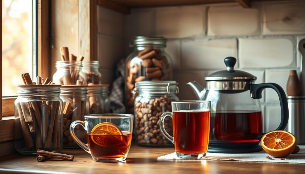 Cinnamon orange tea storage tips