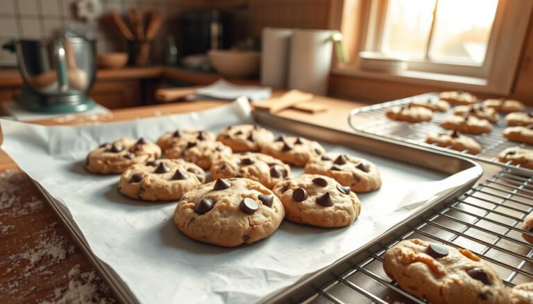 Classic Chocolate Chip Cookies Baking