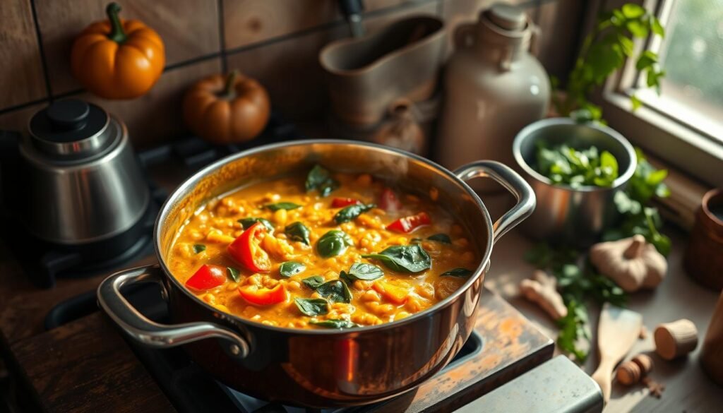 Cooking Lentils One-Pot Meal