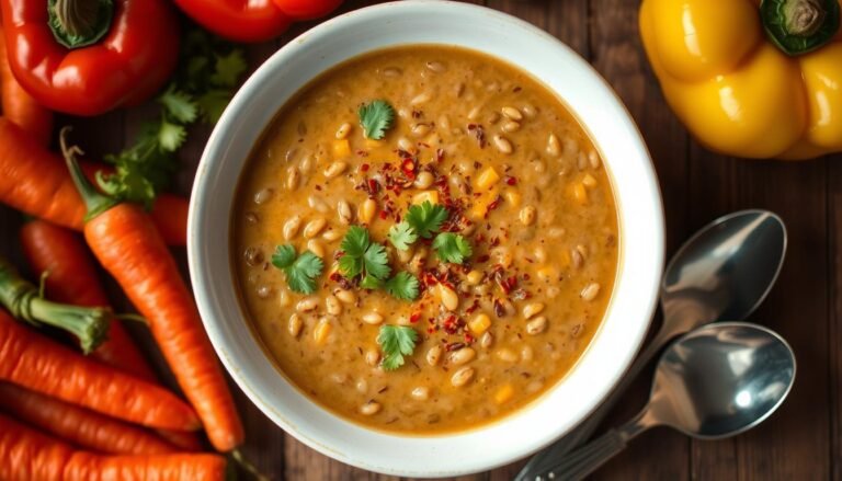 Creamy Coconut Red Lentil Soup