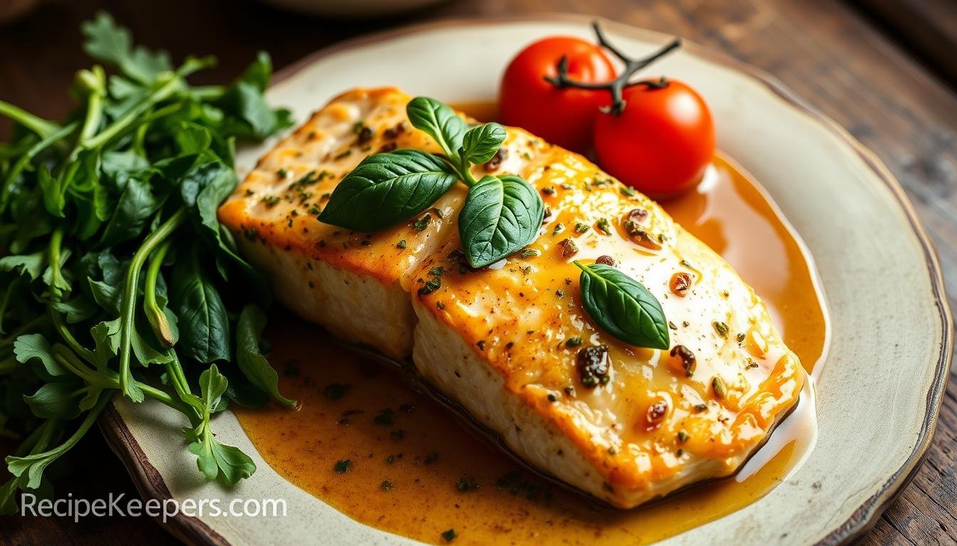 Creamy Garlic Butter Tuscan Salmon