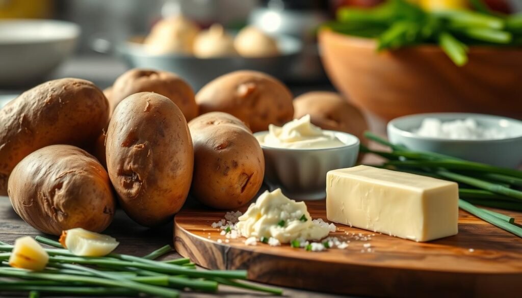 Creamy Mashed Potato Topping Ingredients