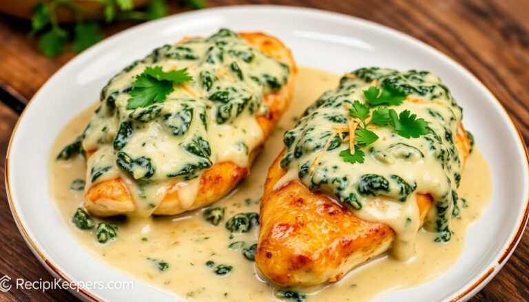 Creamy Spinach and Artichoke Chicken