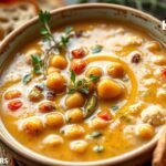 Creamy Tuscan Chickpea Soup