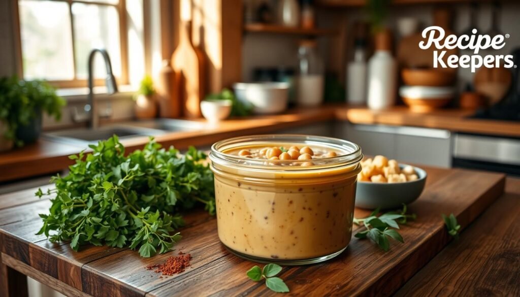 Creamy Tuscan Chickpea Soup Storage