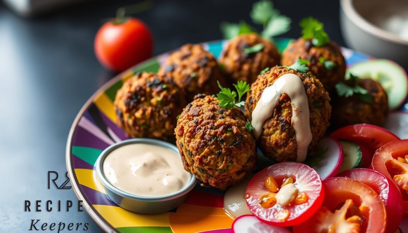 Crispy Baked Falafel