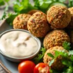 Crispy Baked Falafel