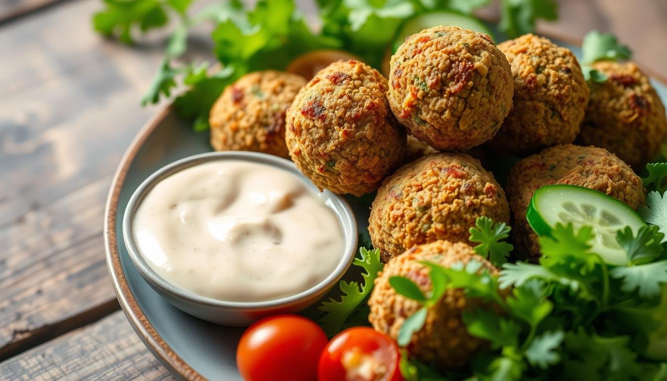 Crispy Baked Falafel