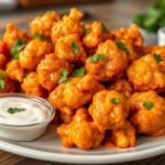 Crispy Buffalo Cauliflower Wings