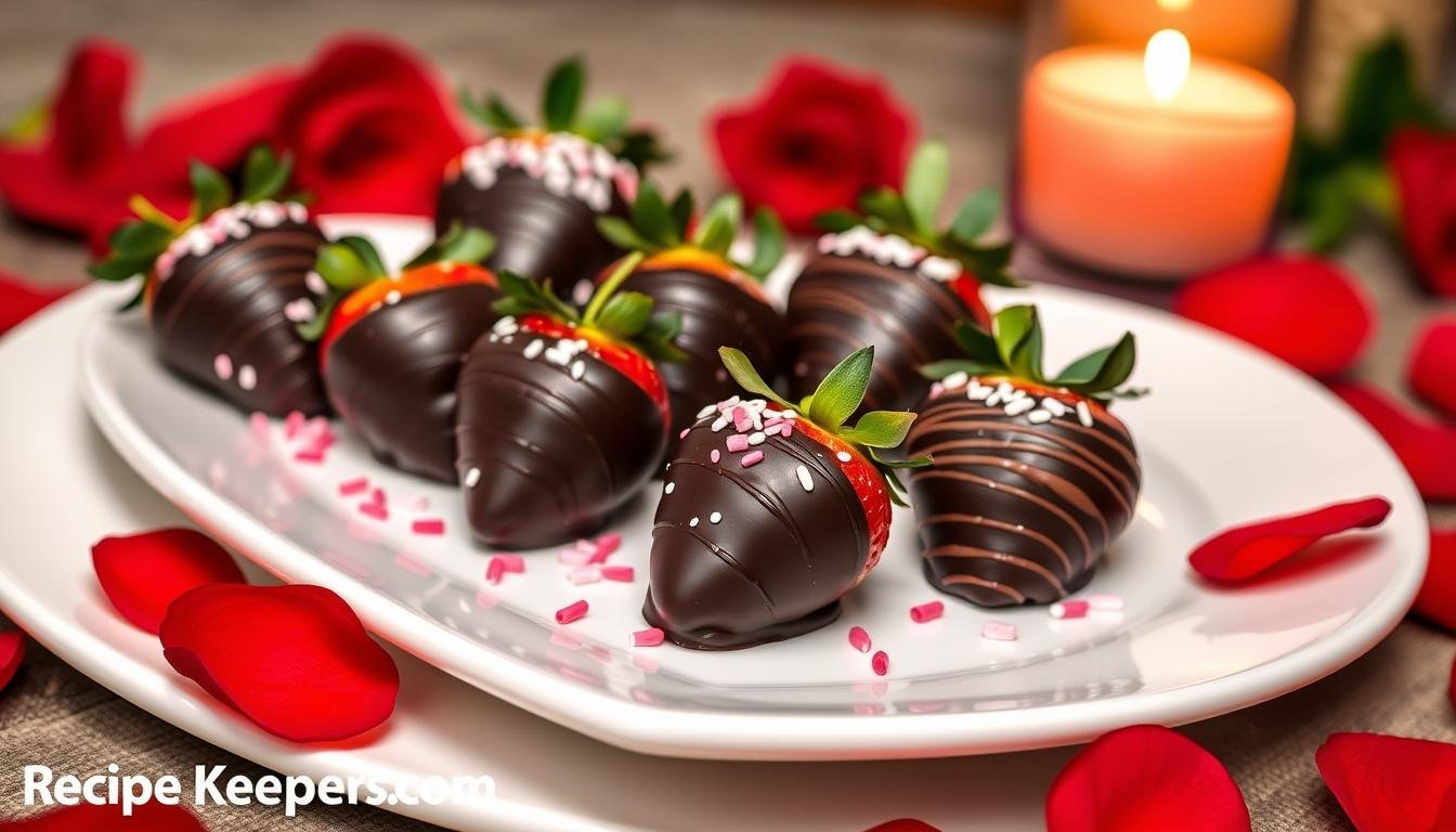 Cupid’s Chocolate-Dipped Strawberries