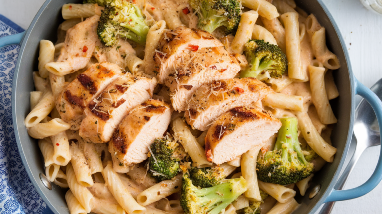 Chicken Alfredo & Broccoli: A Delicious Combo