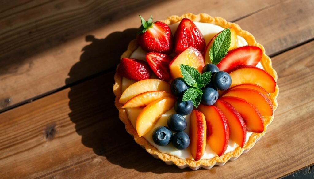 Festive Seasonal Fruit Tart