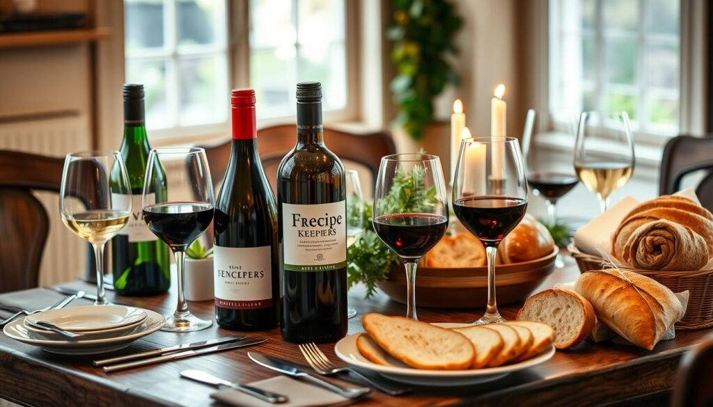 French Cuisine Inspired Wine and Stock Pairing