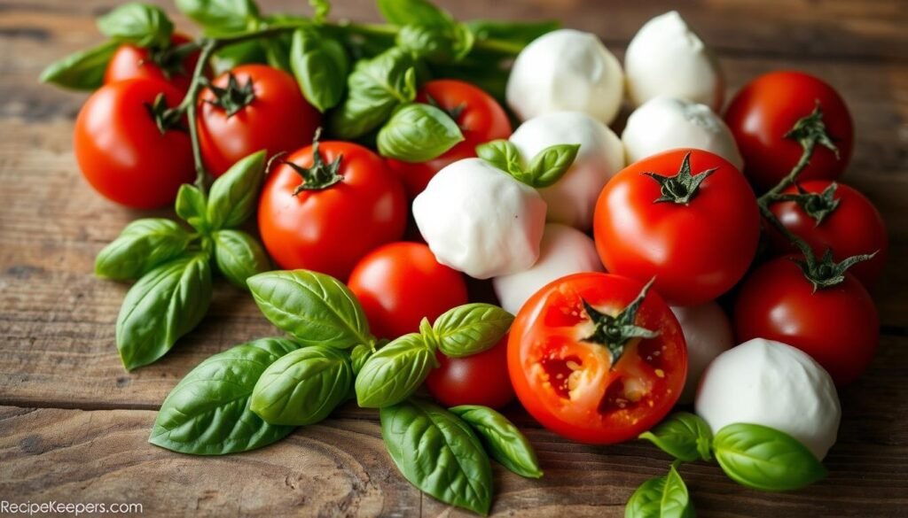 Fresh Caprese Ingredients