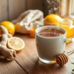 Ginger Lemon Honey Tea