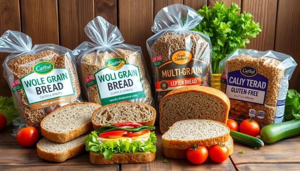 Healthy Sandwich Bread Selection