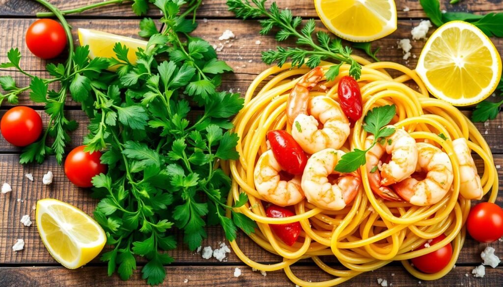 Herb-Infused Shrimp Linguine Variations