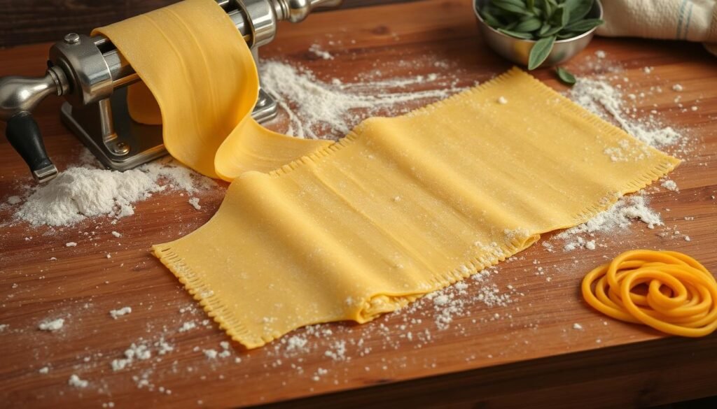 Homemade Pasta Rolling Techniques