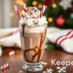 Homemade Peppermint Mocha Frappuccino