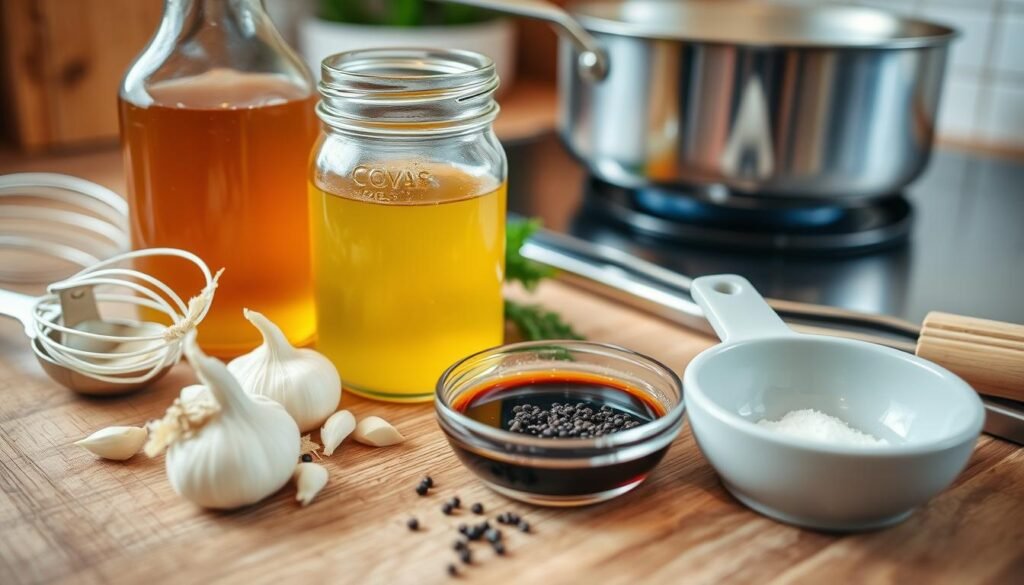 Honey Garlic Sauce Preparation