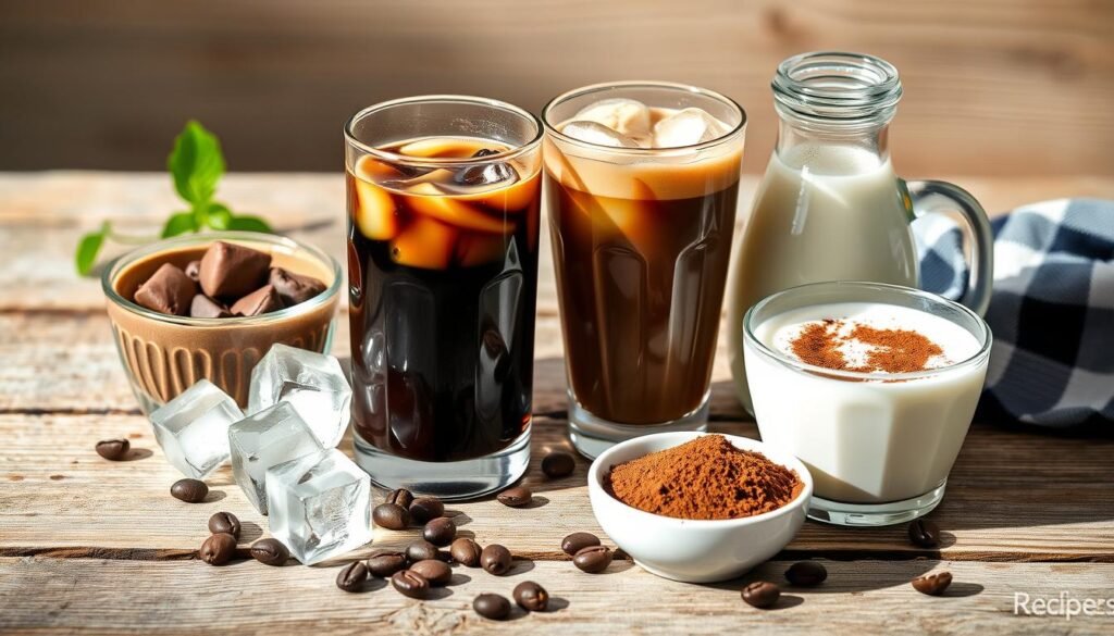 Iced Mocha Latte Ingredients