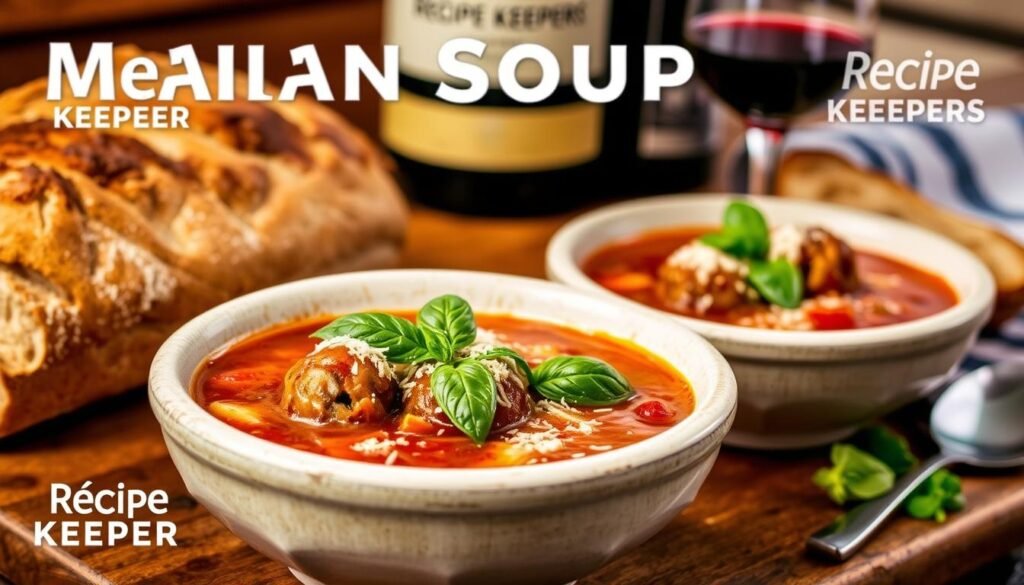 Italian Meatball Soup Serving Suggestions