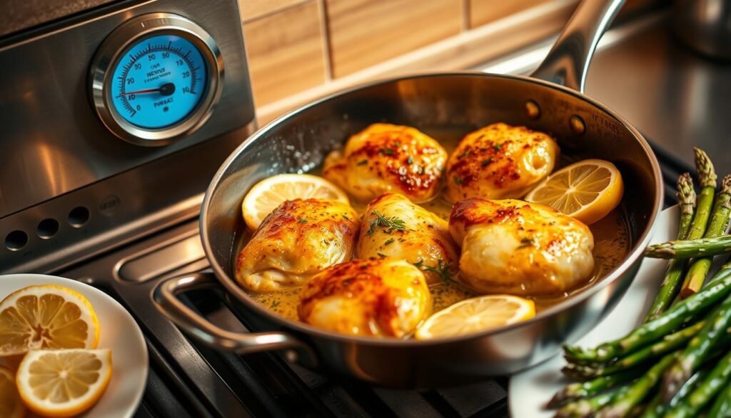 Lemon Butter Chicken Cooking Temperatures