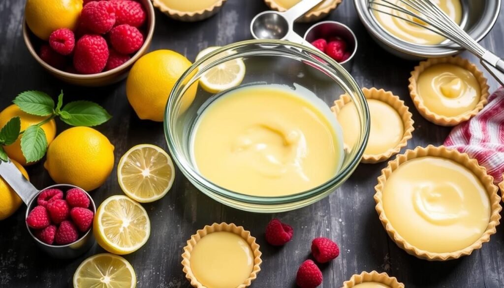 Lemon Curd Tartlets Preparation