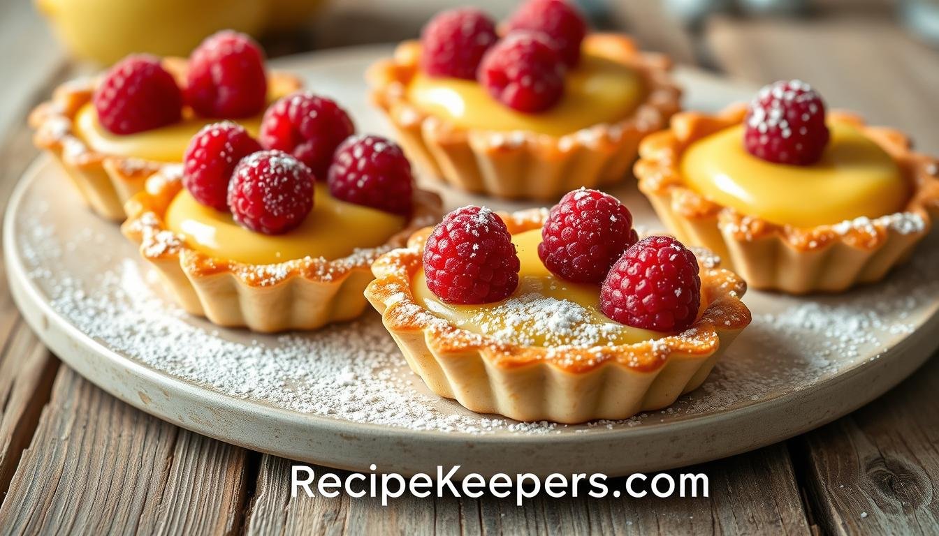 Lemon Raspberry Tartlets