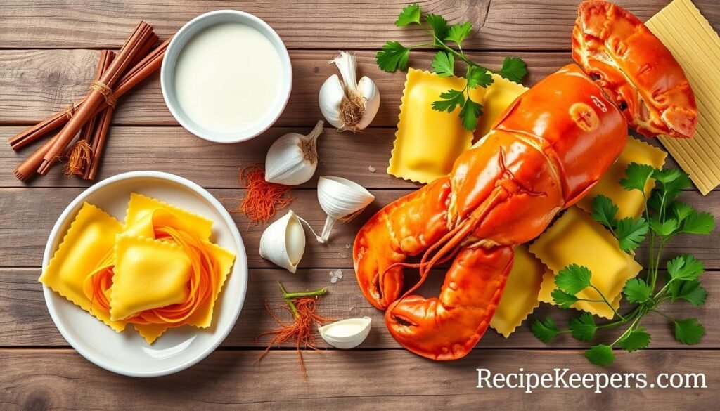 Lobster Ravioli Ingredients