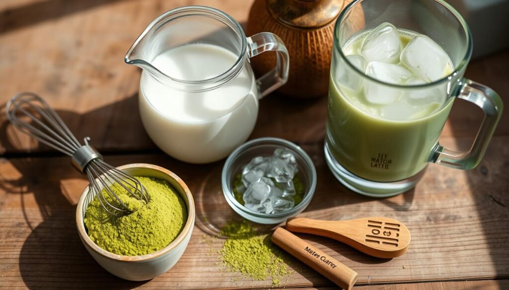 Matcha Green Tea Latte Ingredients