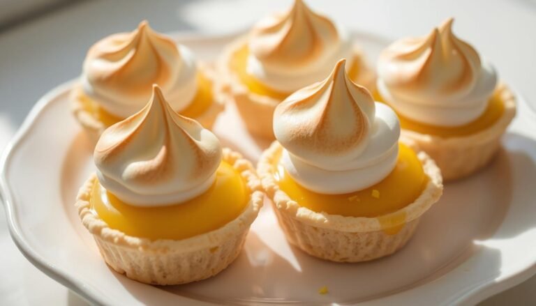 Mini Lemon Meringue Pies Dessert
