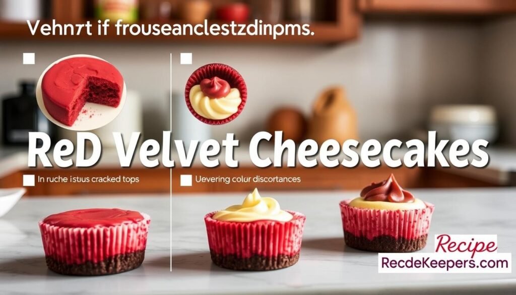 Mini Red Velvet Cheesecakes Troubleshooting Guide