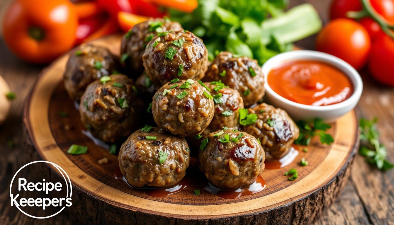 Mushroom Walnut "Meatballs"