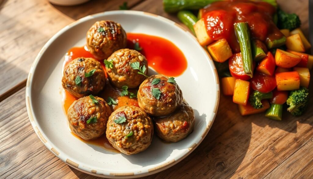 Nutritional Mushroom Walnut Meatballs