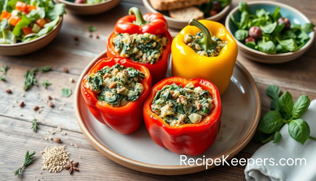 Nutritious Stuffed Bell Peppers Serving Suggestions