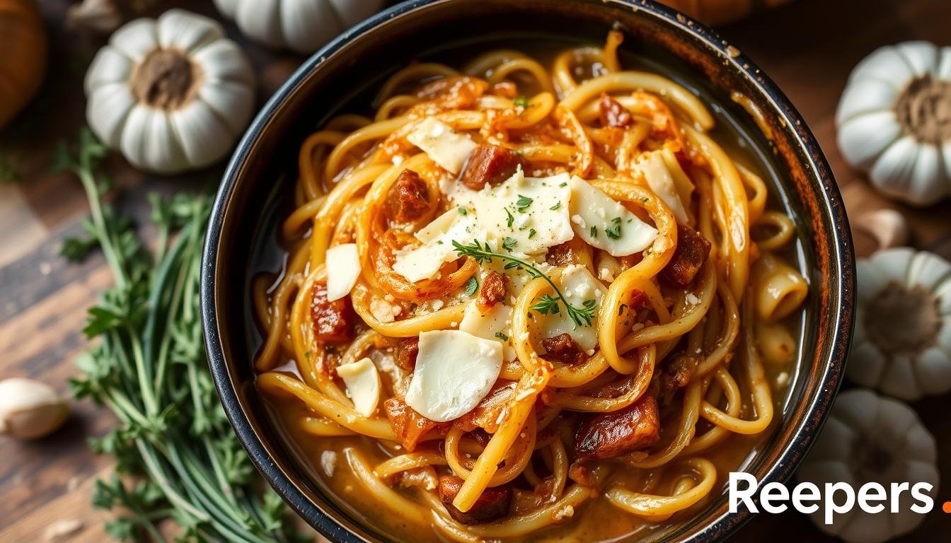 One-Pot French Onion Pasta