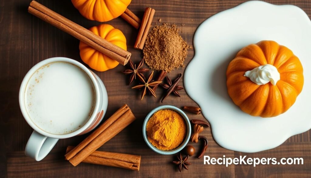 Pumpkin Spice Latte Ingredients