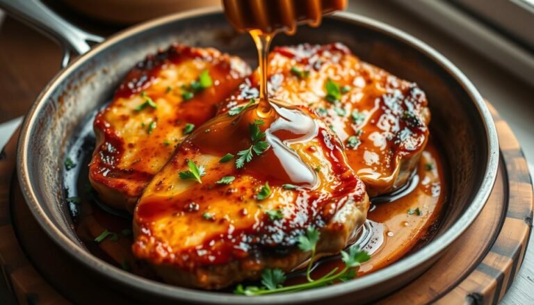 Quick Honey Garlic Pork Chops