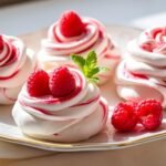 Raspberry Swirl Mini Pavlovas